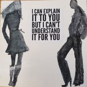 Hand-painted Irene Morgan Wood Tiles,  5 x 5 inches